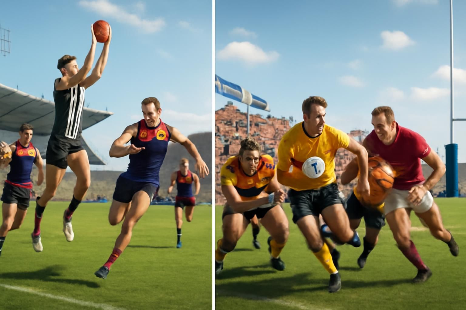 explore the key differences between afl and rugby in australia, including their rules, gameplay, and cultural significance.